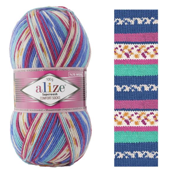 Superwash Alize (Цвет: 7654)