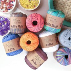 Пряжа Fibra natura Raffia