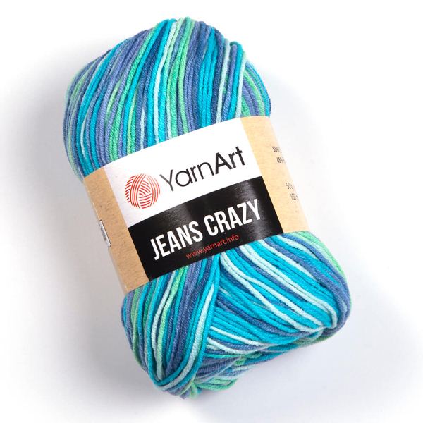 Jeans CRAZY Yarnart (Цвет: 7204)
