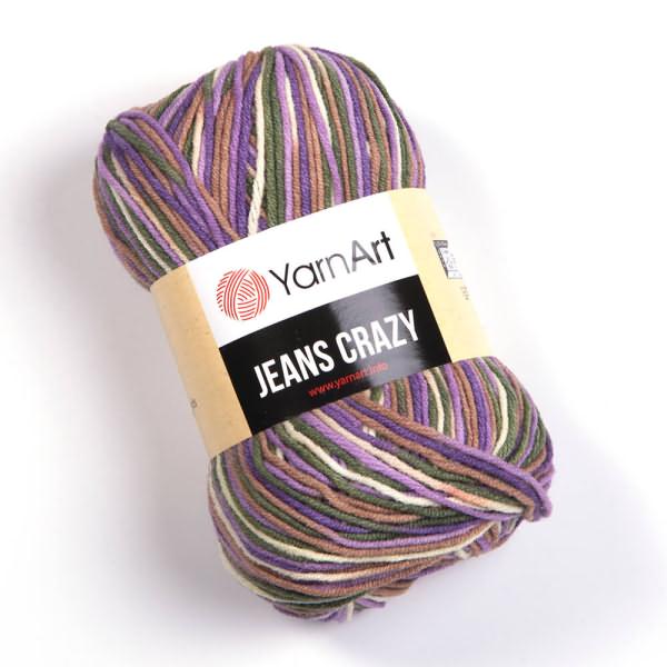 Jeans CRAZY Yarnart (Цвет: 7207)