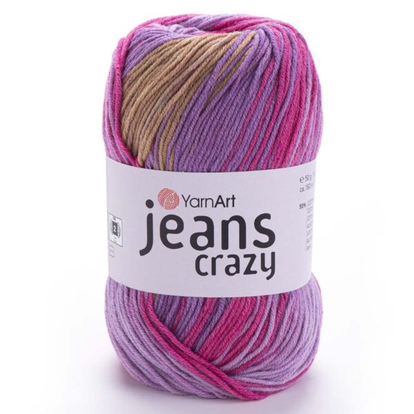 Jeans CRAZY Yarnart (Цвет: 8217)